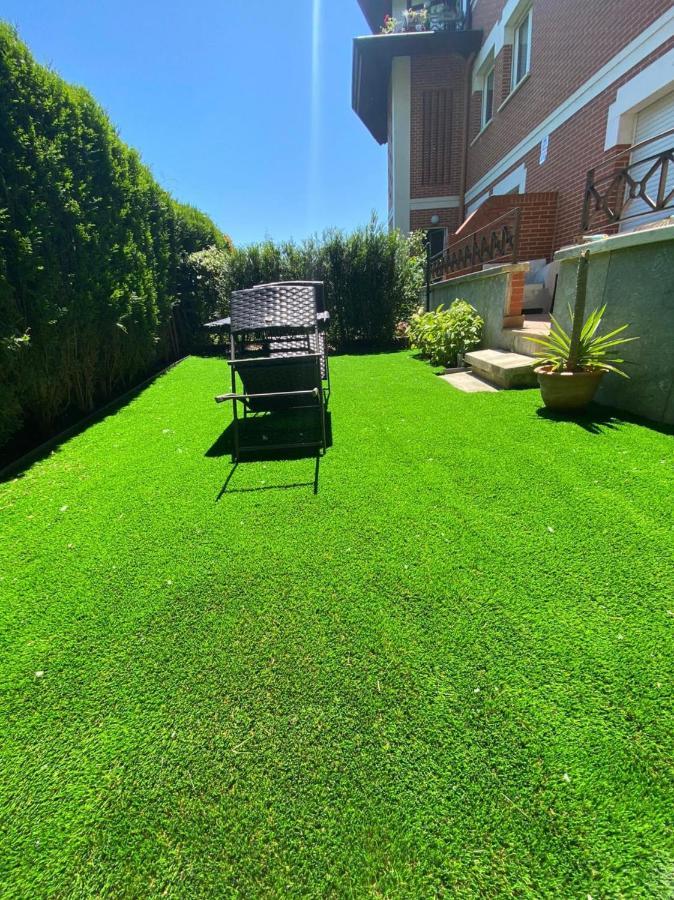 Apartamento Con Jardin Getxo Dış mekan fotoğraf