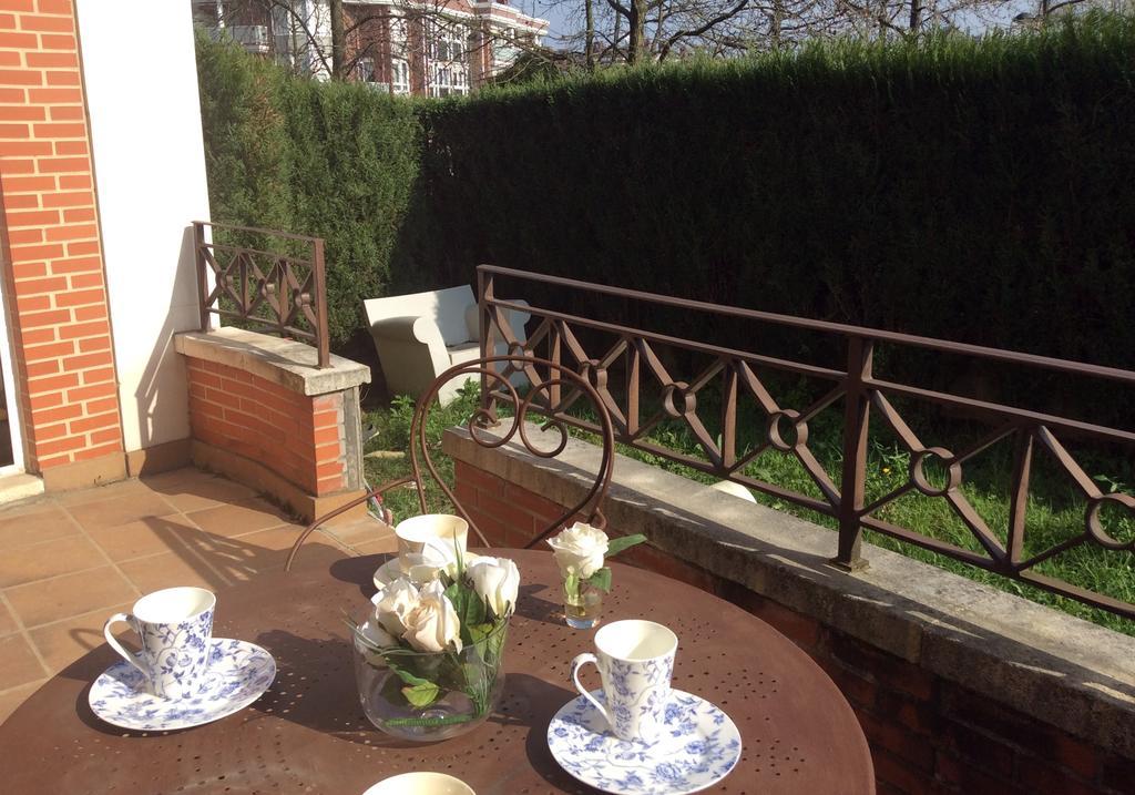 Apartamento Con Jardin Getxo Dış mekan fotoğraf